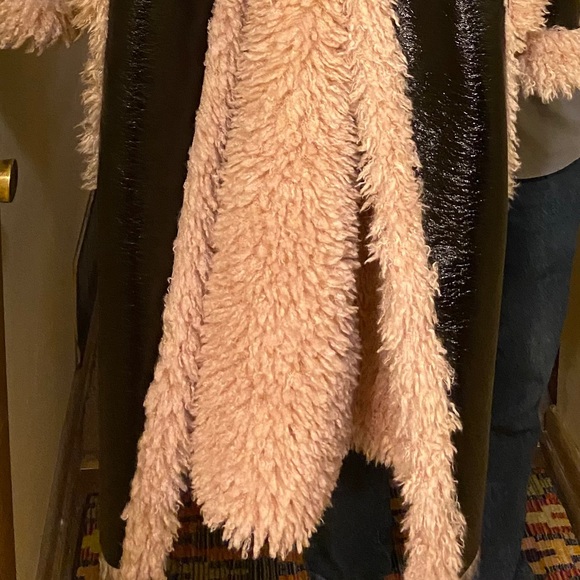 Asos shearling teddy coat - Picture 2 of 8